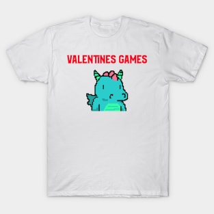 Video Games Funny Valentines Day T-Shirt